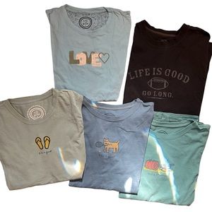 Life Is Good Tshirt Bundle Medium